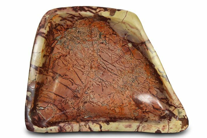 Polished Saharan Desert Jasper Bowl - Morocco #326922